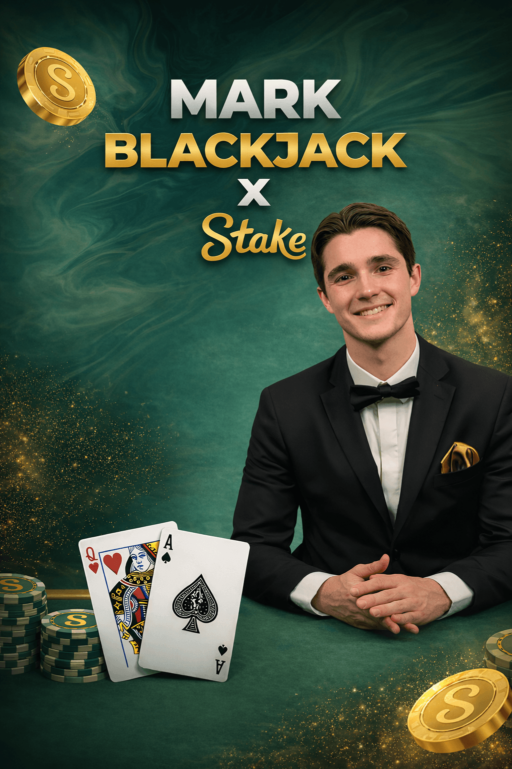 Mark Blackjack x Stake Mobile